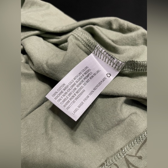 Men's Short Sleeve Novelty T-Shirt - Goodfellow & Co Sage Green/Tree XXL *L03 - Picture 6 of 7